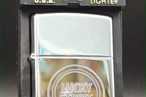 Vintage & Custom Lucky Strike Zippos |