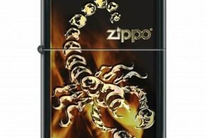 Golden Scorpion Zippo |